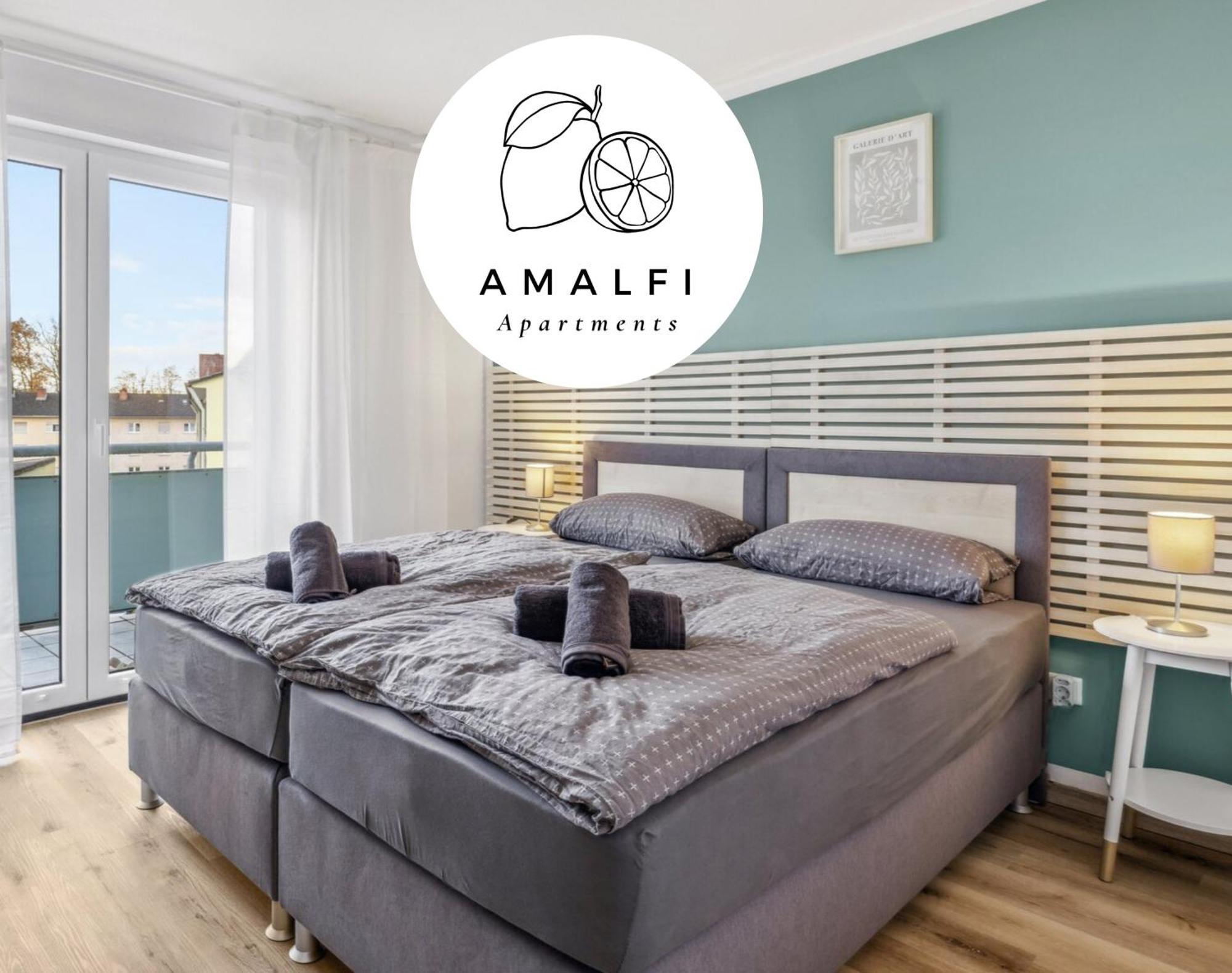 Апартаменты Amalfi A02 - 2 Zi Fuer 4P - Balkon, Smart Tv, Boxspringbett Кайзерслаутерн Экстерьер фото